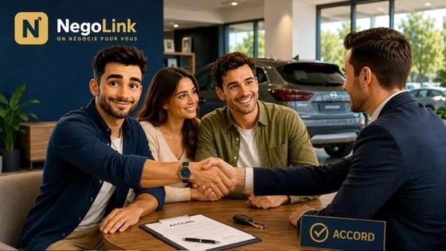 Clients NegoLink satisfaits après une négociation réussie
